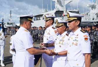Dankodaeral IX Laksamana Muda TNI Hanarko Djodi Pamungkas 