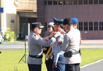 Wakapolda Jatim Brigjen Pol Pasma Royce saat apel Ops Keselamatan Semeru 2026, Senin (2/2)
