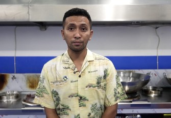 Kepala SPPG Kadiwano Edwin Putra Kadege