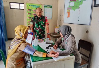Kegiatan posyandu ILP di wilayah desa binaan 