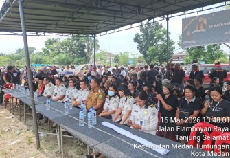 2.000 Paket Bantuan Kemenimipas di Medan Tuntungan