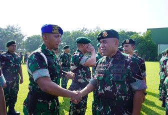 Acara Kenaikan Pangkat dan Halal Bi Halal Divif 2 