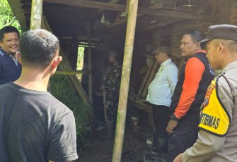 Longsor di wilayah desa binaan