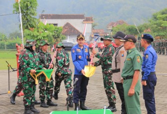 Pembukaan TMMD ke-128 Kodim 0806/Trenggalek, Rabu (22/4)