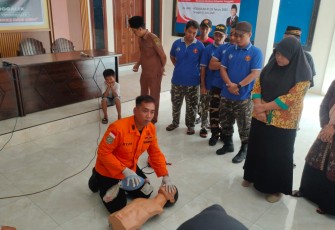 Edukasi pertolongan pertama korban bencana