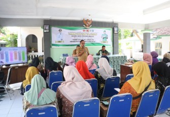 Sasaran non fisik Kodim 0820/Probolinggo dengan pelatihan SPM kader posyandu