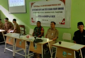 Penjaringan perangkat desa