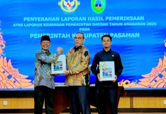 Pemkab Pasaman Kembali Pertahankan Opini WTP Secara Konsisten