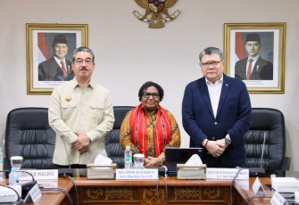 Wakil Menteri Dalam Negeri (Wamendagri) Ribka Haluk mendorong pemerintah daerah (Pemda) di wilayah Provinsi Maluku 
