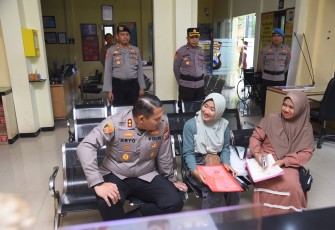 Kapolres Bondowoso Monitoring Kesiapan Polsek Jajaran