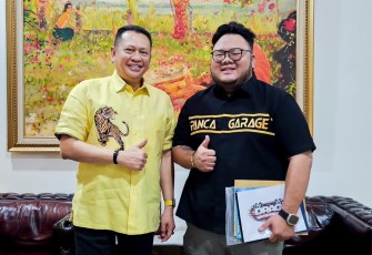Anggota DPR RI sekaligus Ketua MPR RI ke-15 dan Ketua Dewan Pembina Ikatan Motor Indonesia (IMI), Bambang Soesatyo (Bamsoet)