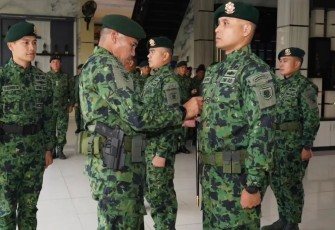 Panglima Divisi Infanteri 1 Kostrad, Mayjen TNI Ahmad Fikri Musmar, S.E., M.H.I., memimpin langsung Acara Serah Terima Jabatan (Sertijab) 
