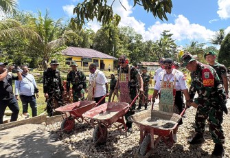 TMMD Ke-129 TA 2026 Resmi Bergulir, Sinergi Bangun Sorong Selatan Dimulai dari Kampung Sesor