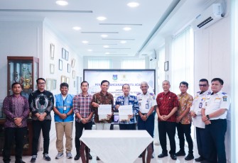 Pemkot Tebing Tinggi dan PlN UP3 Pematang Siantar Lakukan Penandatanganan Berita Acara Efisiensi Daya