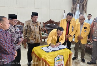 Pemkab Aceh Singkil Perpanjang MoU Dengan Universitas Teuku Umar