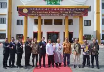 Wakil Gubernur Kepulauan Riau Nyanyang Haris Pratamura Resmikan Pusdiklat Guang Ji