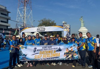 Dankodaeral IX Hadiri Semarak Jalasenstri Run dan Bakti Sosial