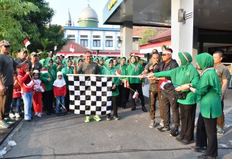 Lomba Kemerdekaan HUT ke 81 RI, Bersama Keluarga Besar Kodim Ponorogo