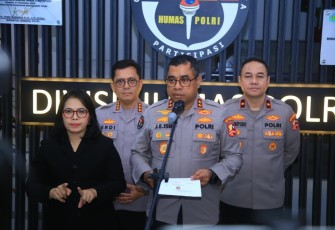 Kadiv Humas Polri Irjen Pol. Johnny Eddizon Isir dalam keterangannya di Jakarta, Sabtu (15/8/2026)