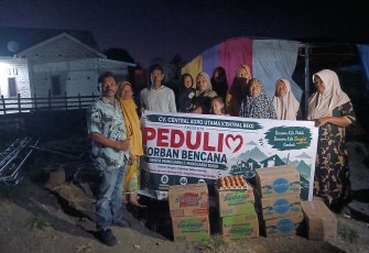 Toko Central Reo dan Konsorsium Mitra Salurkan Bantuan Sembako di Manggarai