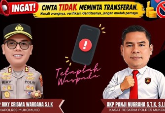 Polres Mukomuko Ungkap Bahaya Love Scam