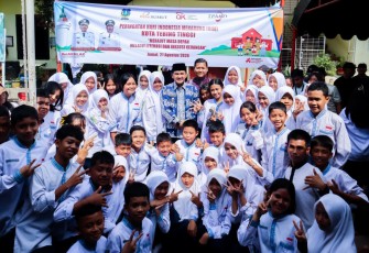 Walikota Tebing Tinggi Ajak Pelajar Budayakan Menabung Sejak Dini