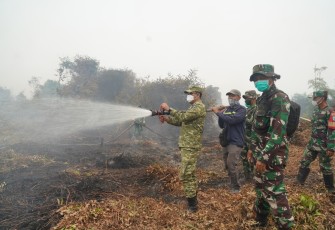 Penanganan karhutla di wilayah Kabupaten Mempawah