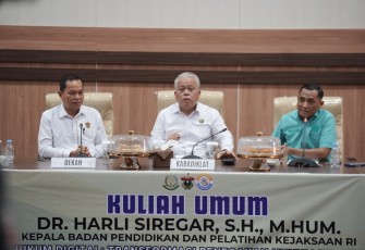 Kepala Badan Pendidikan dan Pelatihan (Kabadiklat) Kejaksaan Republik Indonesia Dr. Harli Siregar, S.H., M.Hum