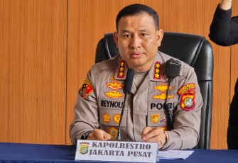 Kapolres Metro Jakarta Pusat Kombes Pol. Reynold 