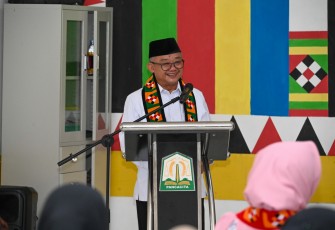  Pendidikan Dasar dan Menengah (Mendikdasmen), Abdul Mu’ti, meresmikan hasil revitalisasi satuan pendidikan tahun 2025 se-Kabupaten Simeulue di SMK Negeri 1 Sinabang