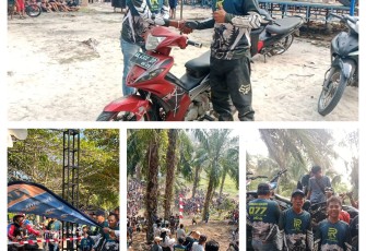 Ribuan Rider Trail Adventure Serbu Jalur Kaur-Bengkulu