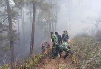 Anggota Kodim Ponorogo Respon Cepat