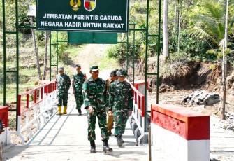 Ribuan Warga dan Petani Terbantu dengan Jembatan Garuda di Desa Bareng
