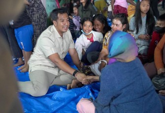 Anggota Komisi XII DPR RI Fraksi Partai Gerindra sekaligus Ketua DPD Partai Gerindra Sumatera Utara, Ade Jona Prasetyo