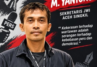 Sekretaris Jurnalis Warga Indonesia (JWI) Aceh Singkil, M. Yantoro