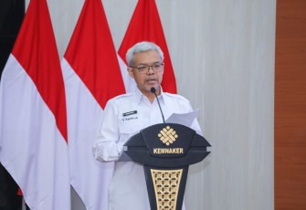 Sekretaris Jenderal Kemnaker Cris Kuntadi