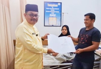 1.037 Bayi di Bintan Terima Dokumen Kependudukan Tanpa Orang Tua datang ke Kantor Disduk Capil