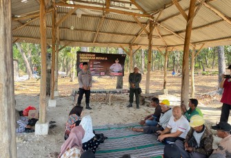 Polres Gresik Gencarkan Sosialisasi di Hutan Panceng