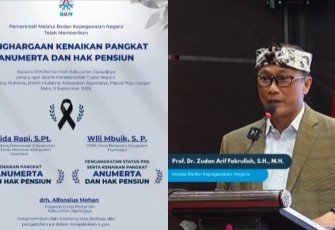 Kepala BKN Prof Zudan Arif Fakrulloh