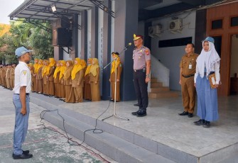 Polres Lamongan Bangun Kesadaran Hukum Pelajar Se-Kabupaten