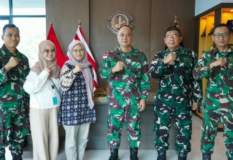Dankodaeral IX Terima Audiensi PAPDI Maluku, Bahas Persiapan Bakti Sosial Kesehatan