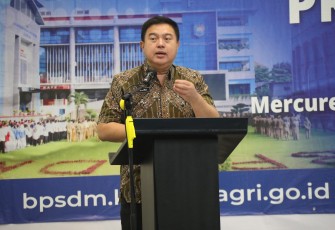 Sekretaris Jenderal (Sekjen) Kementerian Dalam Negeri (Kemendagri) Tomsi Tohir 