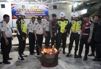 Lapas Sibolga Gandeng APH Laksanakan Razia Gabungan Kamar Hunian