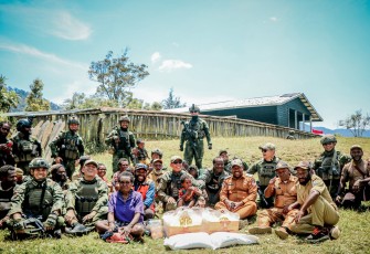 Koops TNI Habema Menyalakan Kembali Asa di Lembah Ugimba