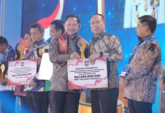 Apresiasi Pemerintah Daerah Berprestasi 2026 Batch II Regional Sulawesi yang digelar di Hotel Claro, Kota Makassar, Sulawesi Selatan (Sulsel)