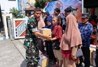 Kodim Tulungagung Gelar Bakti Sosial Kesehatan Gratis