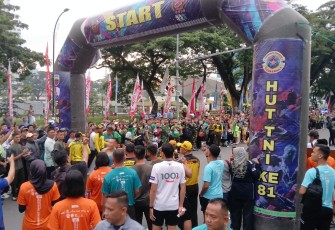 20.000 Warga Tumpah Ruah Ikuti Fun Run 5K Bersama Pangdam I/BB