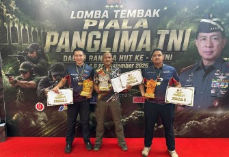 Kombes Pol. Rantau Isnur Eka Raih Juara II Overall Handgun Divisi Standar di Panglima TNI Cup 2026