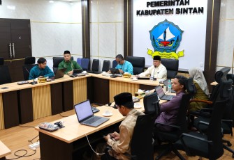 Sekretaris Daerah (Sekda) Kabupaten Bintan Ronny Kartika