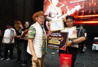 Panglima TNI Tinjau  Festival Band Piala Panglima TNI Tahun 2026